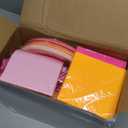 Ziliny 420 Pcs Orange and Pink Paper Plates and Napkins 9 oz Paper Cups Forks Knives Spoons Disposable Tableware for Summer Tropical Theme Birthday Party Supplies, Serves 60