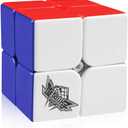 D-FantiX Cyclone Boys Speed Cubes Stickerless 2 Pisces, (2x2; 3x3)