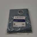 Sun Zero Easton Energy Saving Blackout Grommet Curtain Panel, 40" x 54", Mineral