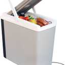 Koolatron 12V Iceless Cooler & Warmer  Portable Electric Cooler for Car, Truck, Camper, Boat, Hard Sided Mini Fridge for Camping, Picnic, Travel, Lunch, Food, Drinks, Bedroom, Office, Dorm, 18 Qt