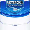 Cryspool 08051 Filter Compatible with XStream CC1750, CCX1750RE, PXST175, C-8317, FC-1301, 175 Sq. Ft Pool Filter Cartridge, 1 Pack