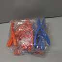 2 x 6 Pcs Crawfish Peeler, Sturdy and Practical Crayfish Shelling Device, Convenient and Smart Seafood Sheller Tool for Families and Restaurants (6, Blue/Orange/Red)