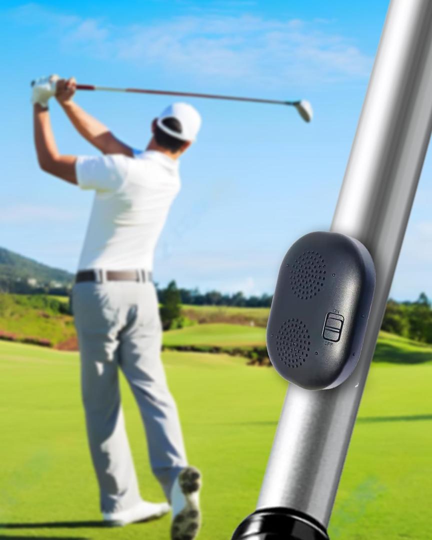 Portable Magnetic Golf Speaker - Wireless Bluetooth Speaker, Attach to Metal Surfaces, Golf Accessory,Enjoy Music and hands-free on Course/Workplace/Kitchen/Washing Room/Bedroom/Driving Cab/Golf Cart