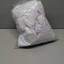 VEVOR 12 PCS White Folding Chair Covers, Kitchen Chairs Cover, Universal Washable Slipcovers Protector, Removable Chair Seat Covers, for Wedding Party Dining Room Banquet Event