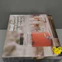 mustry Glass Drink Dispenser for Parties, 1 Gallon Beverage Dispenser with Stand and Spigot Solid Stainless Steel, Used as Lemonade Dispenser Sun Tea Jar Kombucha Jar, Set of 2