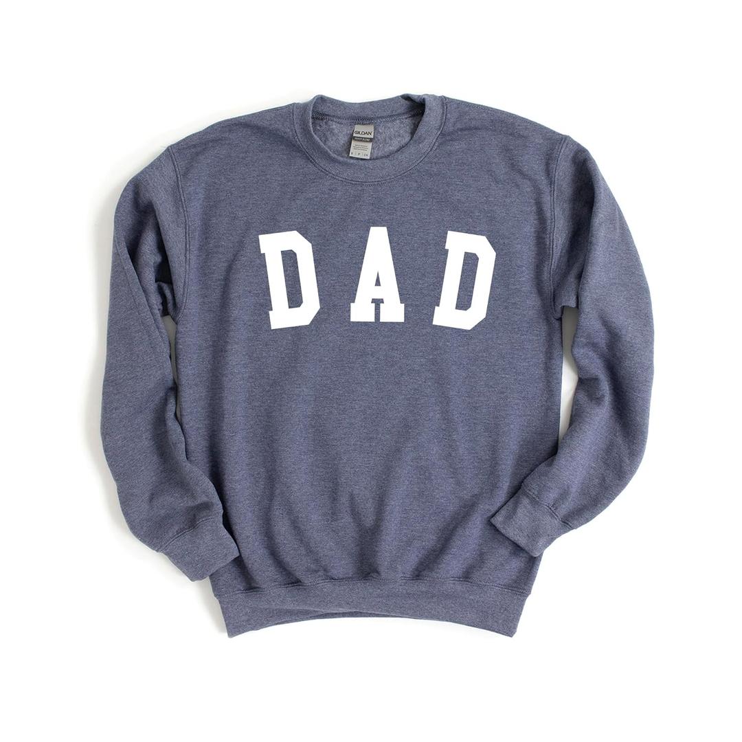 Dad - Classic Bold Font Father's Day Dad Sweatshirt Size XL