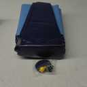 Raxurt Dog Pool with Sprinkler, 63'' Foldable Dog Pools for Large Dogs, 2-in-1 PVC Non Slip Pet Bathing Tub for Outdoor Backyard, Blue