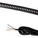 Wiipro Universal led Light Strip Tail Brake Stop Turn Signal 32LED 8" Flexible led light for motorcycle