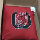 College Covers Everything Comfy South Carolina Gamecocks 16" Decorative Pillow Reversible 2 Unique Sides