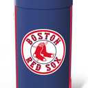 Frost Buddy MLB Universal Buddy - Fits All - Stainless Steel Can Cooler for 12 oz & 16 oz Regular or Slim Cans & Bottles - Stainless Steel, Boston Baseball