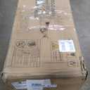 Farmhouse 9 Drawer Dresser, 54" Wide Cream Bedroom Dressers, Vintage Design Wide Dressers, Dresser for Bedroom with Natural Texture for Living Room, Hallway