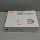 IKEEPFIT Portable Heating Pad for Back, Cordless Wearable Heat Belt with Massager for Lower Back Pain Relief, Battery Powered 8000 mAh Rechargeable, MAXwarm 3.0, Gift for Women Men 90-310 lbs (Black)