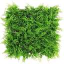 Artificial Boxwood Topiary Hedge Plant Sound Diffuser Privacy Fence Screen Greenery Wall for Both Outdoor or Indoor, Outdoor Artificial Plant Covers 32 SQ feet 12 Panels 20'' L x 20'' H(A038-6) (Fern)