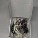 8 PCS Flat Hair Clips, 2 Styles French Claw Clips Strong Hold for Women Girls Thin Hair (Neutral color)