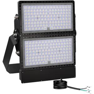 STASUN 600W 90000LM LED Flood Light Outdoor - Flying Series Ultra, 100-277V 5000K Daylight White, IP67 Waterproof Stadium Lights for Arena, Backyard, Parking Lot, Courts, ETL Certification