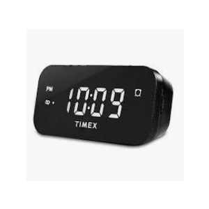 TIMEX Alarm Clock with USB Charging