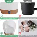 montresor 12/10/8 Inch Self Watering Pots for Indoor Plants Plastic Large Pot for Outdoor Plants, Water Level Window & Spacious Reservoir Flower Pots Decorative Planter with Drainage and Tray (White)