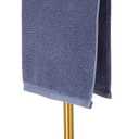 Hand Towel Holder Gold, Hand Towel Rack Stand with Heavy Weighted Base, Countertop Hand Towel Holder Stand for BathroomSUS304 Stainless Steel (Gold)