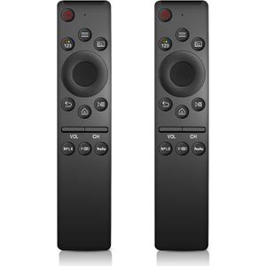 [2-Pack] Universal Remote Control Replacement for Samsung Smart TV - Compatible with BN59-01312A, Crystal UHD, Frame, Neo QLED, OLED 4K 8K TVs - Infrared Remote with Netfix/P-Video/Hulu Buttons