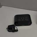 Timex Alarm Clock for Bedroom with FM Radio and 10 Station Presets, Clock Radio with Dual Alarms, USB Charger, Large Display, Sleep Timer, and Snooze  Black (T232B)