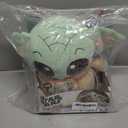 Mattel Star Wars Jumping Grogu Plush Toy with Jump Action & Sounds, Soft Doll Inspired by Star Wars Mandalorian Book of Boba Fett