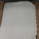 BEDELITE Fleece Twin Comforter Set -Super Soft & Warm Fluffy Cream White Bedding, Luxury Fuzzy Heavy Bed Set for Winter with 1 Pillow Case