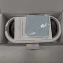 Ultrasonic Jewelry Cleaner, 48KHz Ultrasonic Cleaner Machine for Jewelry, Eyeglasses, Rings, Watch Strap, Dentures-Dual Cleaning Modes, 304 Stainless Steel Tank (White)