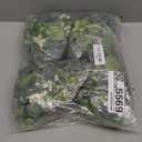 Zfaron Eucalyptus Garland with White Flowers 4Pack: 5.9Ft Artificial Faux Greenery Vines for Valentine's Day Table Runner Wedding Bedroom Mantle Centerpieces Backdrop Decorations