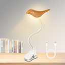 YOTOZU Small Bird Desk Lamp,3 Color Temperatures LED Night Light,Rechargeable Table Lamps Cordless Portable Lighting Bedside Lamp with Aroma Diffuser Function for Bedroom Decor Perfect Gifts(Yellow-1)