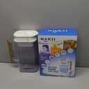 Water Filter Pitcher - Long Lasting 150 Gallons, Supreme Fast Filtration and Purification Technology, Removes Chlorine, Metals for Clean Tasting Drinking Water, WQA Certified,