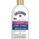 Gold Bond Age Renew Retinol Overnight Body & Face Lotion, Retinol Face and Body Lotion with Peptide Complex, 13 oz