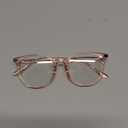 Gaoye Blue Light Blocking Glasses - Trending Round TR90 Frames, Metal Arms, UV400 Protection - Matching Soft Case (*1-tea Leopard/Transparent Lens)