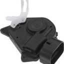 X AUTOHAUX Replacement Rear Left Driver Side Power Door Lock Actuator Motor for Toyota Highlander 01-07 Door Latch Actuator Assembly Replace No.6906048030 Black