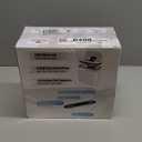 Cesun Automatic Motion Sensor Bathroom Trash Can with Lid, 2.6 Gallon Touchless Trash Bin, Smart Plastic Slim Garbage Can Small White Wastebasket for Toilet, Office, rv, Bedroom, Living Room