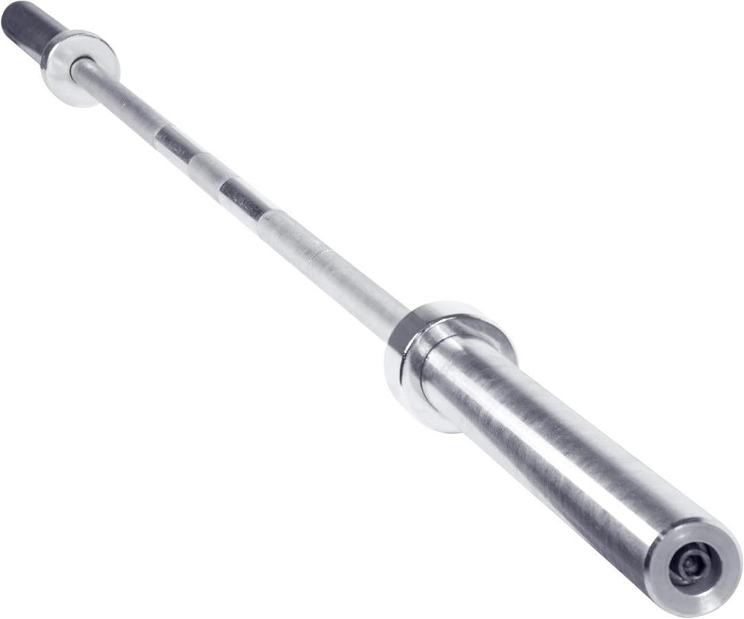 CAP Barbell 2-Inch Olympic 7 ft Barbell Bars | Multiple Options (Chrome)