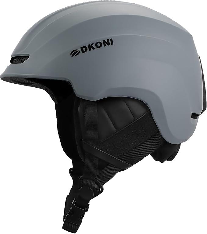 DKONI Ski Helmet, Snowboard Helmet for Men & Women, Two-Stage Adjustable Ventilation System, Snow Sports Helmet for Adults, Youth & Big Kids, Size M