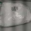 NICETOWN White Sheer Linen Curtains for Living Room 84 inch Length 2 Panels Set, Grommet Semi Sheer Privacy with Light Filtering Flax Window Treatments for Bedroom, W52 x L84