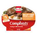 HORMEL COMPLEATS Roast Beef & Mashed Potatoes With Gravy Microwave Tray, 9 Ounce (Pack of 6), Best By 06, 2026