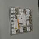 litogo 24 Pack Red Fairy Lights Battery Operated with Timer, 20 LED 3 Modes Twinkle Light, 7ft Waterproof Silver Wire Mini Small Bulk Mason Jar String Light, Decor for Wedding Party Christmas