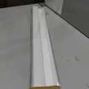 Joydeco No Drill Light Filtering Cellular Shades, 33" W x 64" H, White