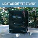 CleverMade Hauler Rolling Tote Bag, 90L Collapsible Portable Shopping Cart with Wheels for Groceries, Laundry, Organization