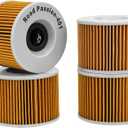 Road Passion 15410422000 Oil Filter for KAWASAKI KZ550 LTD 1984/KZ550 SPECTRE 550 1983-1984/KZ550D GP 550 1981(pack of 4)