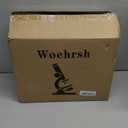 Trinocular Microscope 40X-5000X Magnification Microscope for Adults Laboratory Grade with Dual Mechanical Stage and HD USB Camera (Blue)