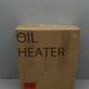 Comfort Zone 1500W Digital Oil-Filled Radiator Heater  Portable Electric Space Heater with Remote, 12H Timer & 360 Swivel Wheels  Silent Radiant Heat with Adjustable Thermostat  Black