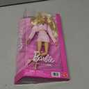 Barbie Deluxe Style Doll #9 in Pink Denim Outfit, Blonde Hair, Matching Jacket and Skirt Set with Accessories Like Bow Clutch and Pearly Jewelry
