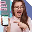 MESSAGENES | Customizable Whatsapp QR and NFC Sticker for Reception | 2 Units Reusable NFC Card Size Stickers | Connect with Your Customers on Whatsapp | Solution for Receptions (3.38" x 2.16", Green)