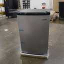 Frigidaire Compact Fridge, 4.5 Cubic Feet, Stainless Steel