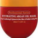 Arvazallia Hydrating Argan Oil Hair Mask and Deep Conditioner for Dry or Damaged Hair (8.45 oz Jar)