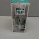 Breast Milk Cooler Bottle - 12H+ Ice-Cold/24H Safe Storage, Compatible with Spectra Pumps, TSA Approved Travel Chiller, 18oz (2x9oz) Lightweight Leakproof Container for Work, Green