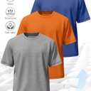 Neer 3 Pack Big and Tall T-Shirts for Men 5XL